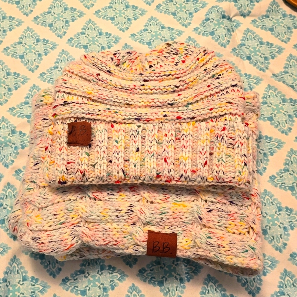 Hat and Scarf Set